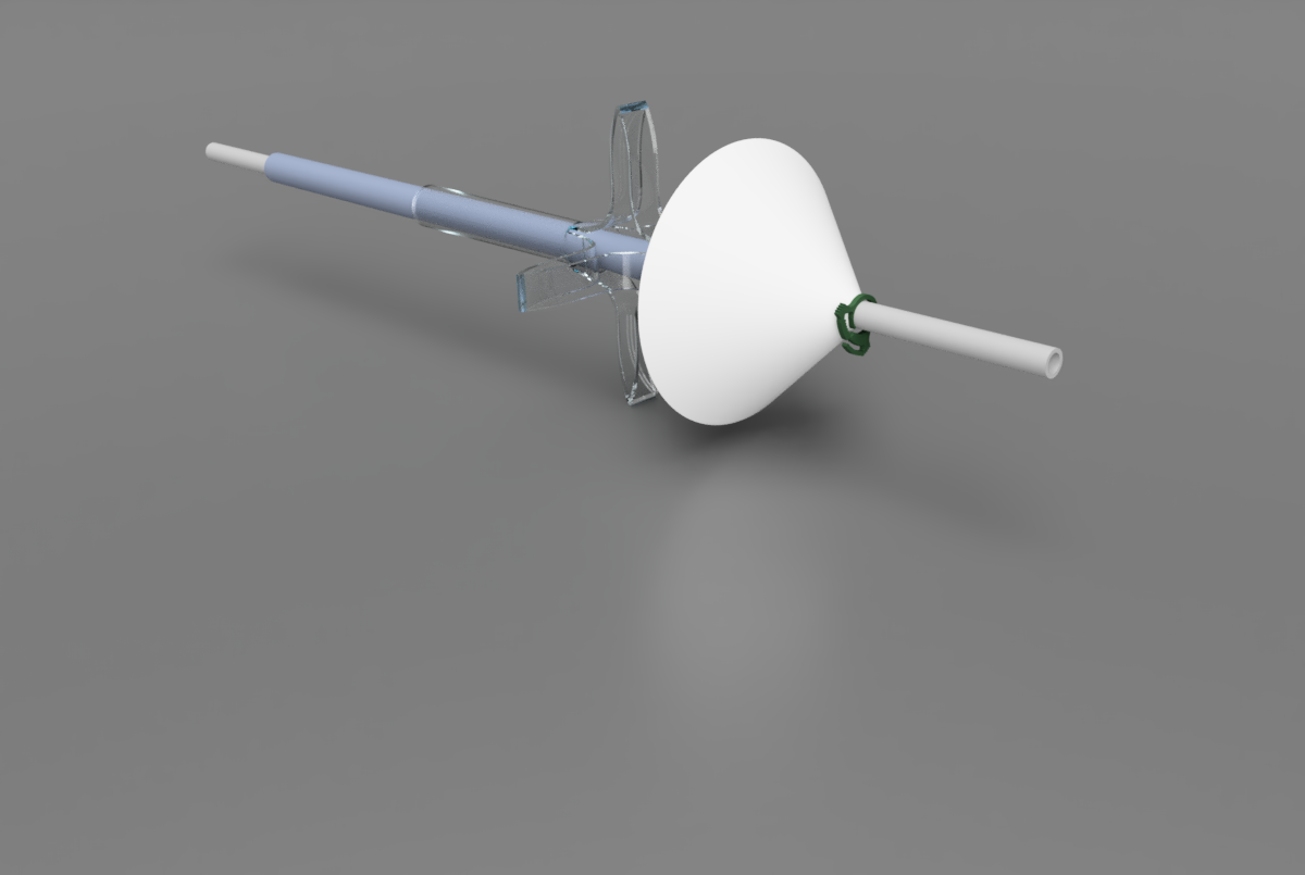 Catheter in Open State